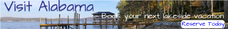 Visit Alabama lakefront vacation rentals